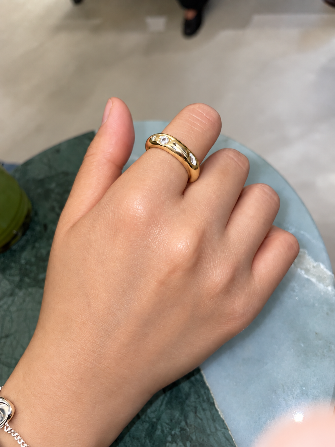 Bold Crystal Ring
