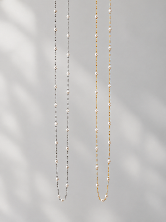 Delicate Pearl Necklace