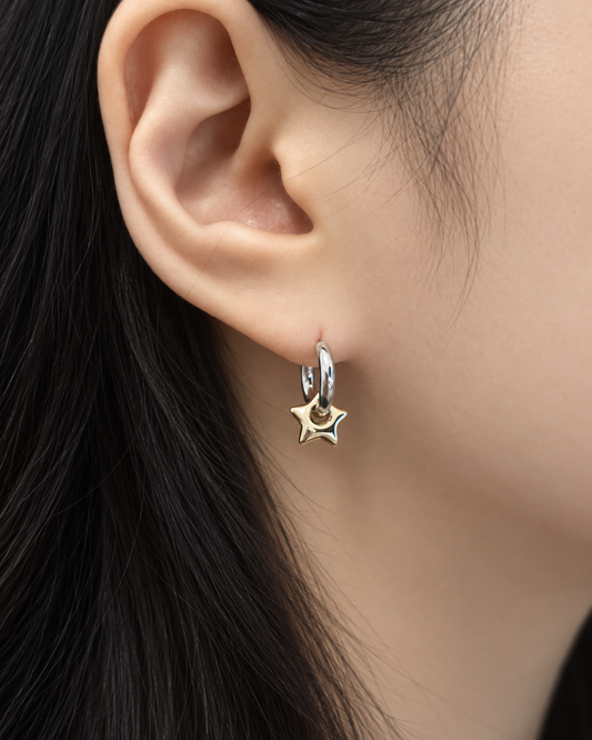 Love & Star Hoops
